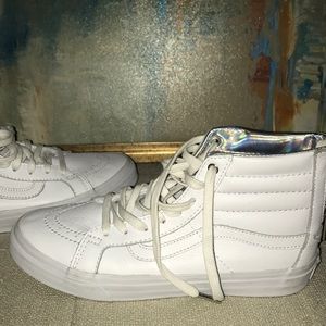 White vans ( leather )